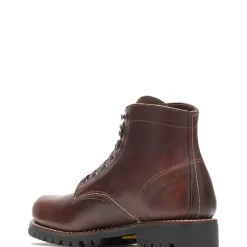 Boots|1000 Mile<Wolverine 1000 Mile Plain-Toe Rugged Boot Brown