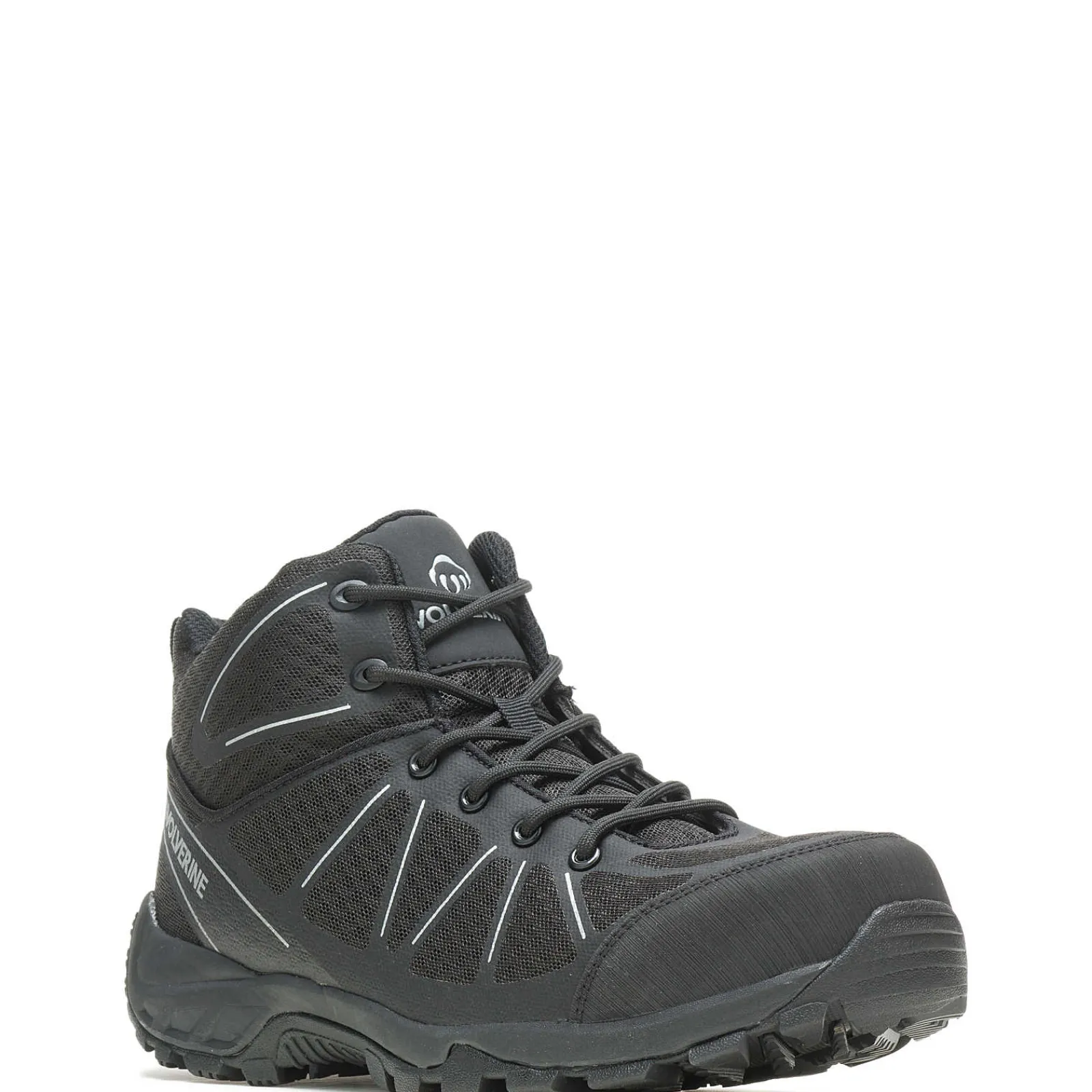 Work Boots|Safety Toe<Wolverine Amherst II CarbonMAX® Work Boot Black