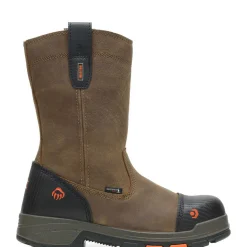 Waterproof|Work Boots<Wolverine Blade LX Waterproof CarbonMAX&reg; 10" Wellington Brown