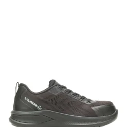 Safety Toe|Shoes<Wolverine Bolt DuraShocks® Knit CarbonMax® Work Shoe Black