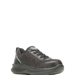 Safety Toe|Shoes<Wolverine Bolt DuraShocks&reg; Knit CarbonMax&reg; Work Shoe Black