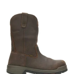 Waterproof|Work Boots<Wolverine Cabor EPX&reg; Waterproof Composite Toe Wellington Dark Brown