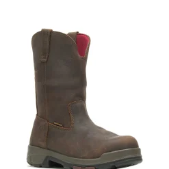 Waterproof|Work Boots<Wolverine Cabor EPX&reg; Waterproof Composite Toe Wellington Dark Brown