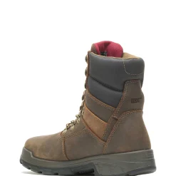 Waterproof|Work Boots<Wolverine Cabor EPX® Waterproof Composite Toe 8" Work Boot Dark Brown