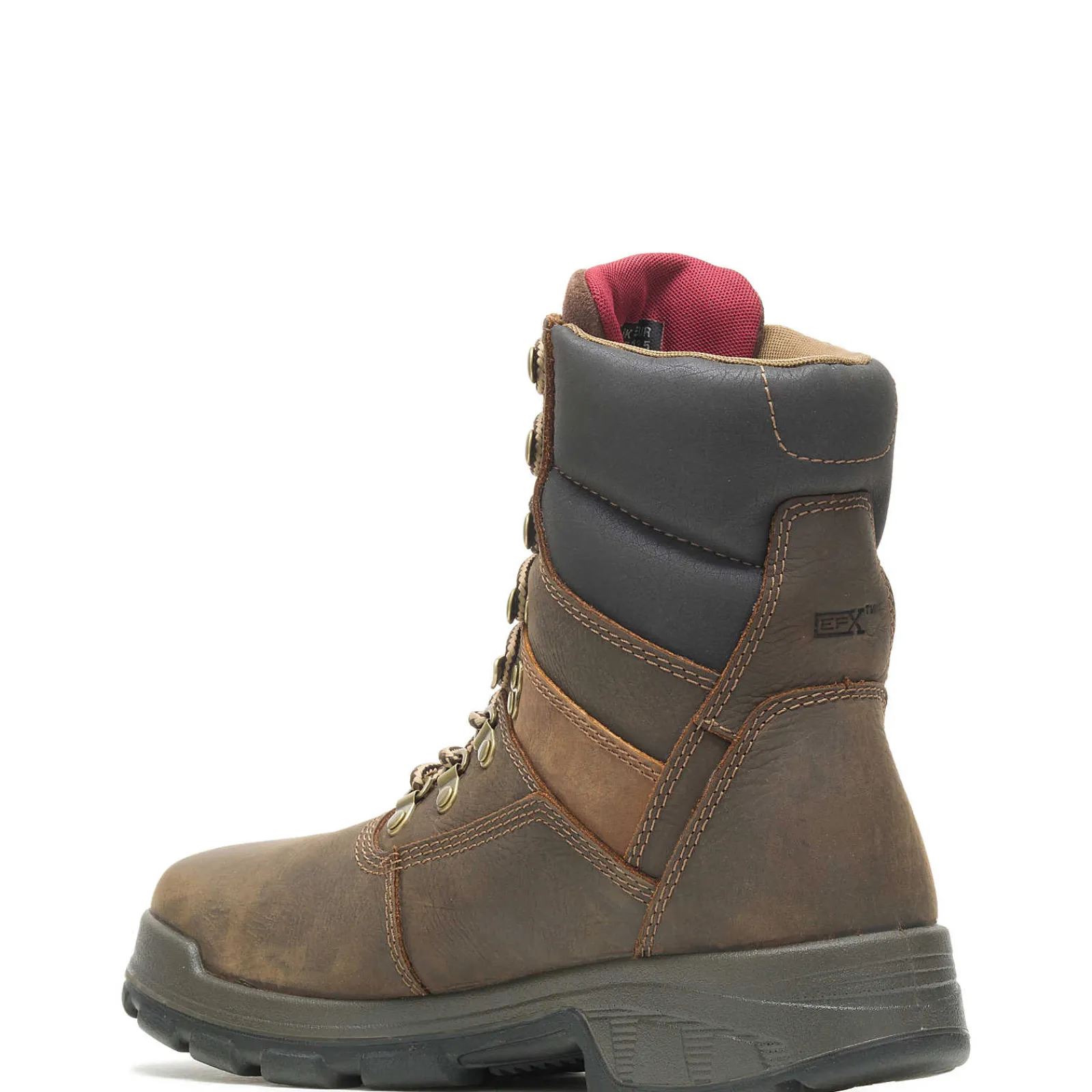 Waterproof|Work Boots<Wolverine Cabor EPX® Waterproof Composite Toe 8" Work Boot Dark Brown