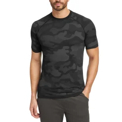 T-Shirts|Baselayers & Underwear<Wolverine Camo Mesh Crew Neck Undershirt Black