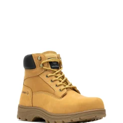 Work Boots|Safety Toe<Wolverine Carlsbad 6" Steel-Toe Work Boot Wheat