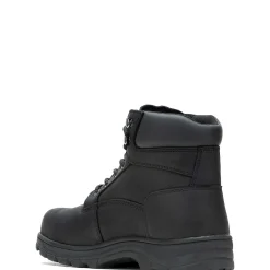 Work Boots|Safety Toe<Wolverine Carlsbad 6" Steel-Toe Work Boot Black