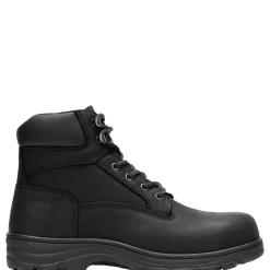 Waterproof|Work Boots<Wolverine Carlsbad Waterproof 6" Steel-Toe Work Boot Black