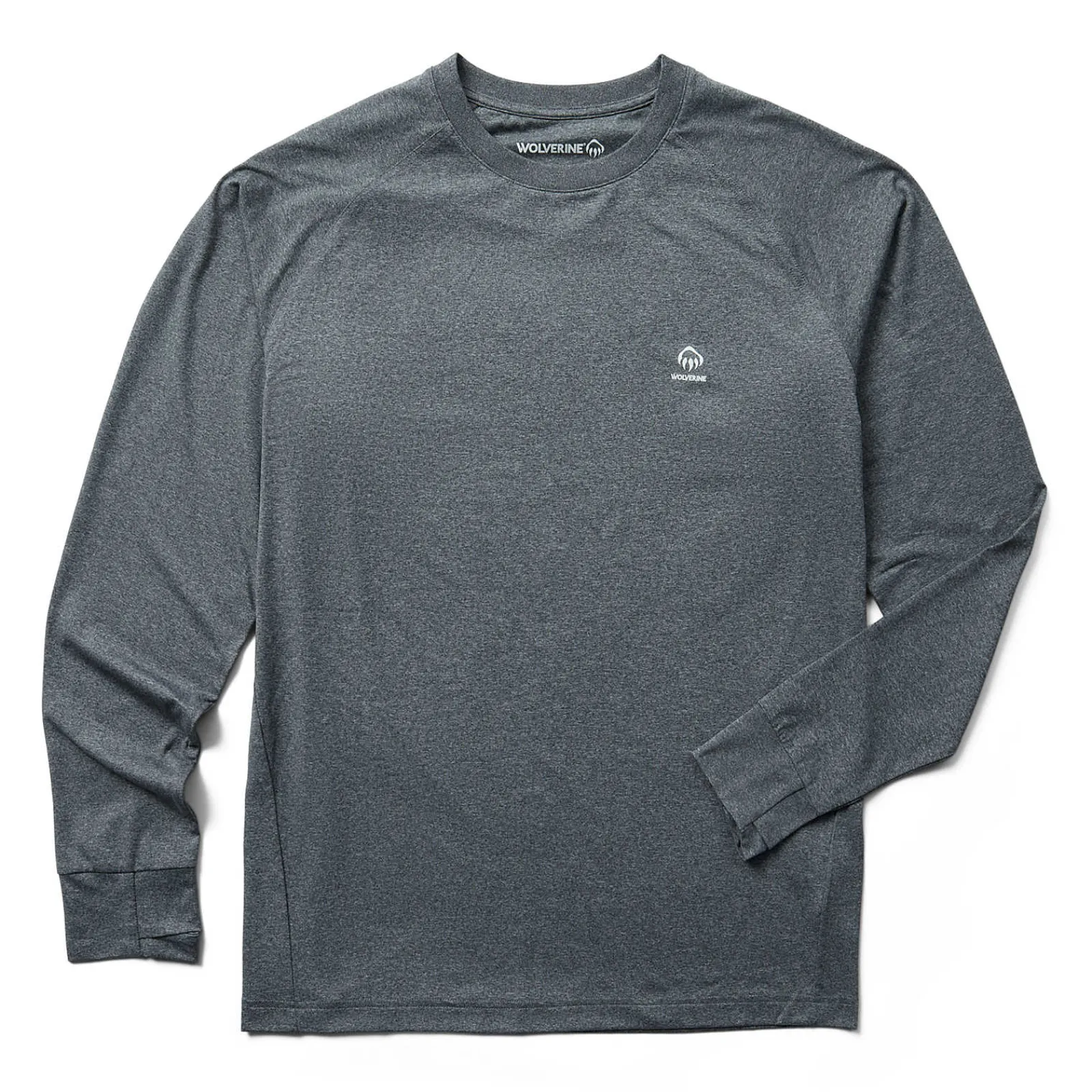 T-Shirts|T-Shirts<Wolverine Cascade Performance Crew Black Heather
