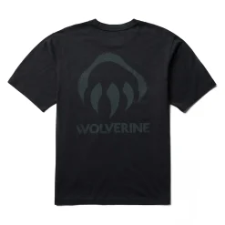 Work Shirts|T-Shirts<Wolverine Classic Short Sleeve Graphic Pocket Tee Black