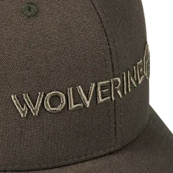 Hats|Hats & Gloves<Wolverine Embroidered 6-Panel Logo Cap Black Olive