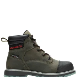 Waterproof|Work Boots<Wolverine Floorhand LX Cap-Toe Steel-Toe 6" Work Boot Bungee Cord