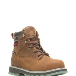 Waterproof|Work Boots<Wolverine Floorhand LX 6" Steel Toe Work Boot Sudan Brown