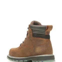 Waterproof|Work Boots<Wolverine Floorhand LX 6" Steel Toe Work Boot Sudan Brown
