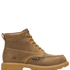 Waterproof|Soft Toe<Wolverine Floorhand Moc Toe 6&rdquo; Work Boot Tan