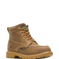 Waterproof|Soft Toe<Wolverine Floorhand Moc Toe 6&rdquo; Work Boot Tan