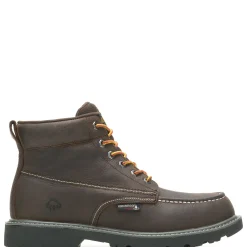 Waterproof|Soft Toe<Wolverine Floorhand Moc Toe 6&rdquo; Work Boot Dark Coffee