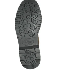 Ultraspring|Waterproof<Wolverine Floorhand Swamp Steel-Toe Work Wellington Dark Brown