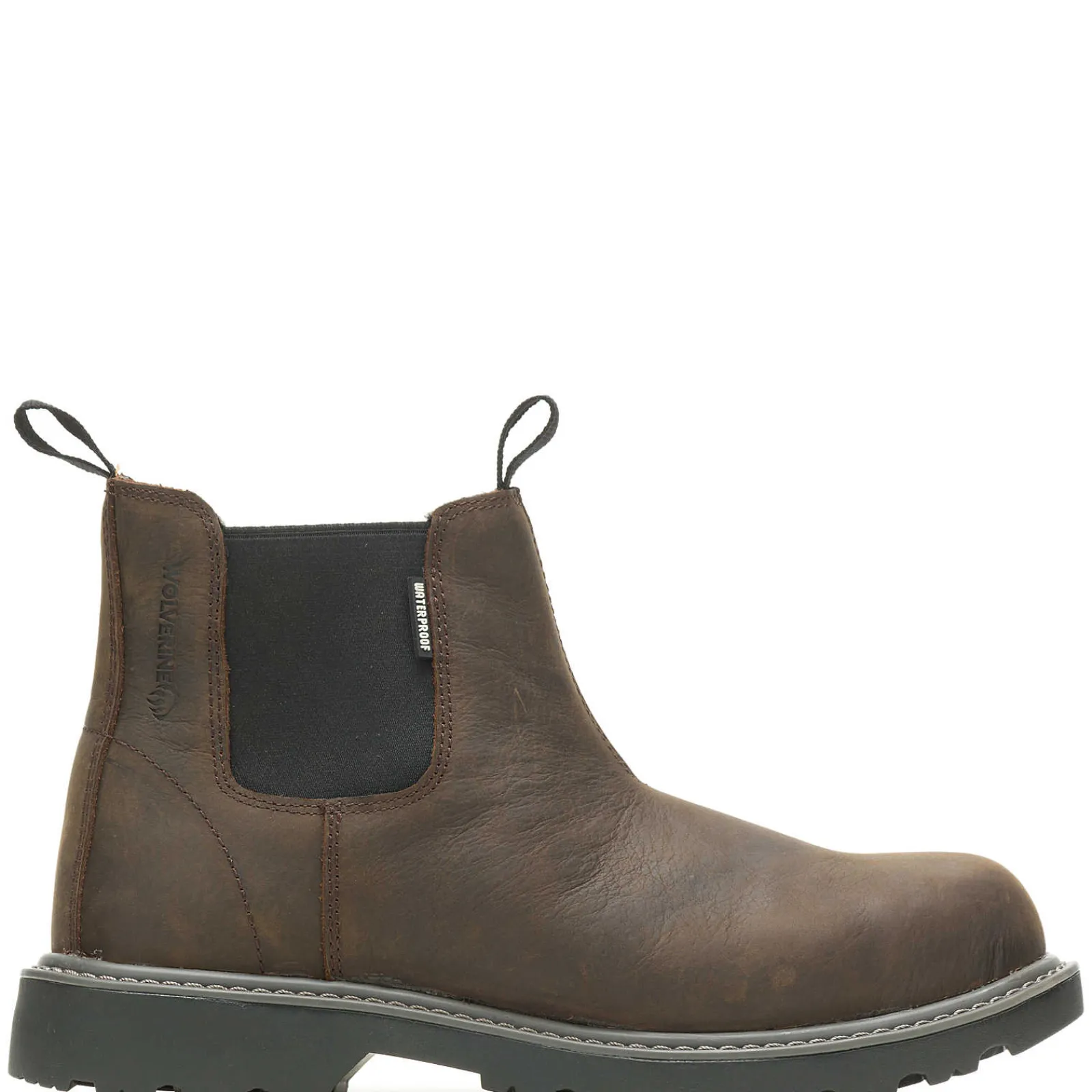 Waterproof|Soft Toe<Wolverine Floorhand Work Romeo Dark Brown