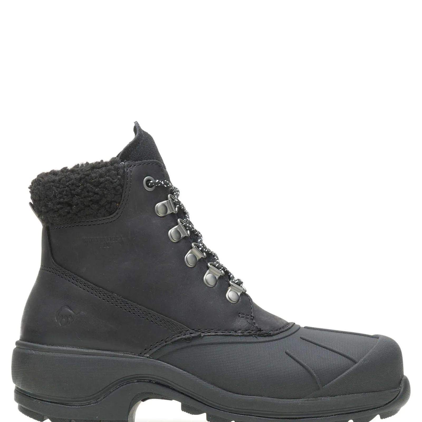 Rain & Snow|Waterproof<Wolverine Frost Insulated Boot Black Leather