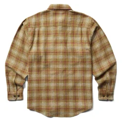 Work Shirts|Best Sellers<Wolverine Glacier Heavyweight Long Sleeve Flannel Shirt Coyote Plaid