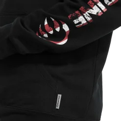 Hoodies & Pullovers|Best Sellers<Wolverine Graphic Hoody - Americana Sleeve Black