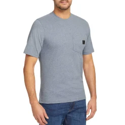 Work Shirts|T-Shirts<Wolverine Guardian Cotton&trade; Pocket Tee Blue Heather