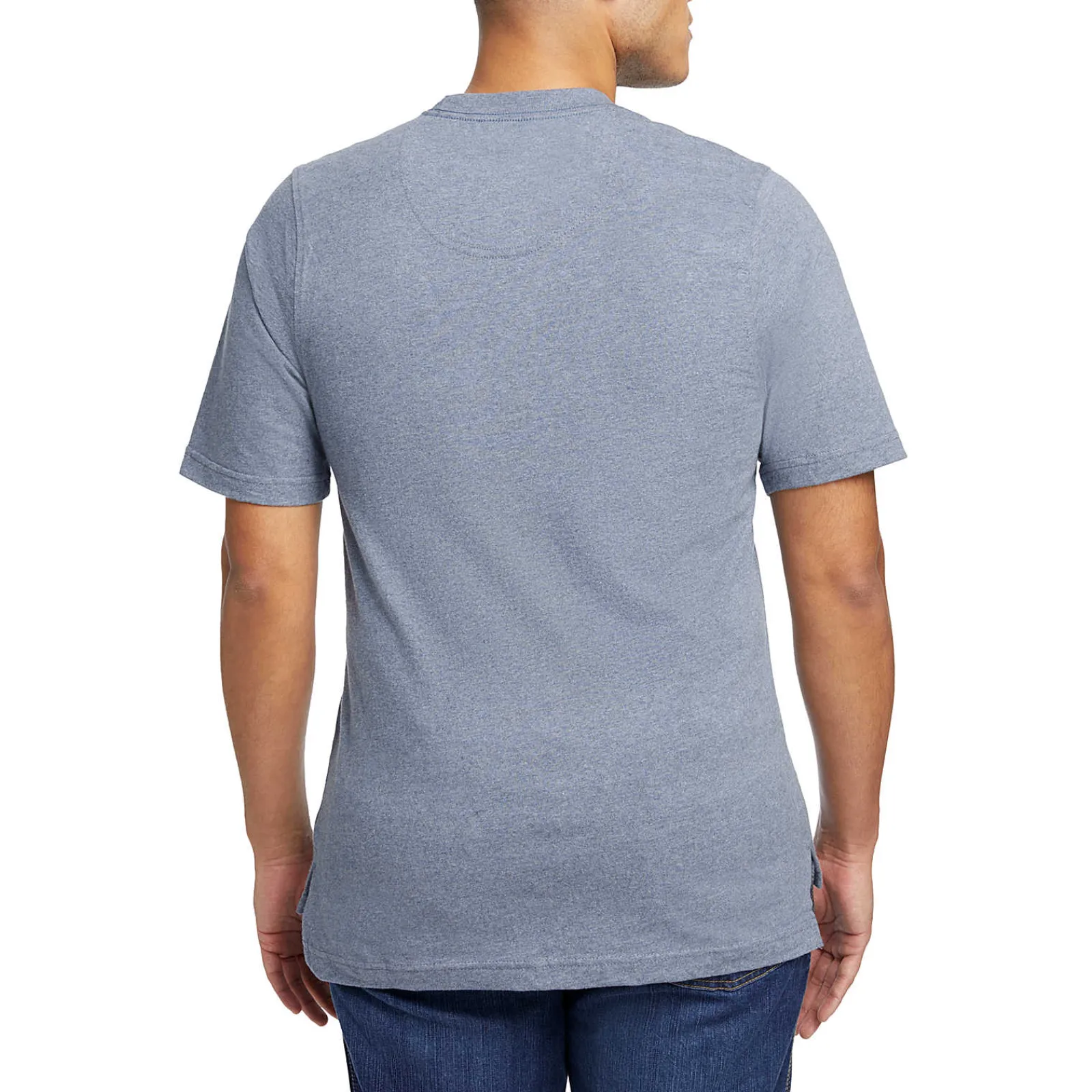 Work Shirts|T-Shirts<Wolverine Guardian Cotton™ Pocket Tee Blue Heather