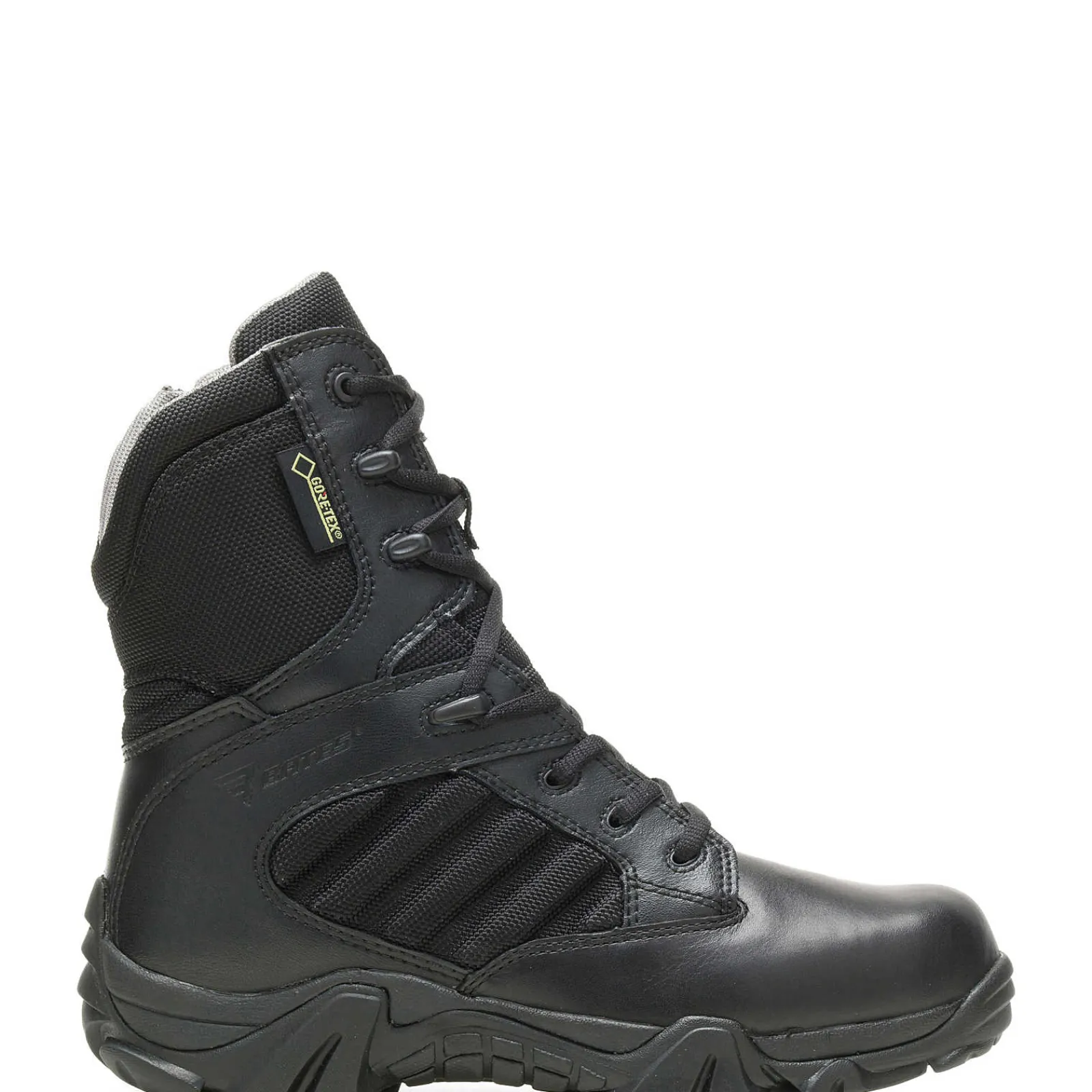 Tactical|Waterproof<Wolverine GX-8 Side Zip Boot With GORE-TEX® Black
