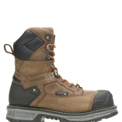Ultraspring|Safety Toe<Wolverine Hellcat UltraSpring™ Heavy Duty 8" CarbonMAX® Work Boot Brown