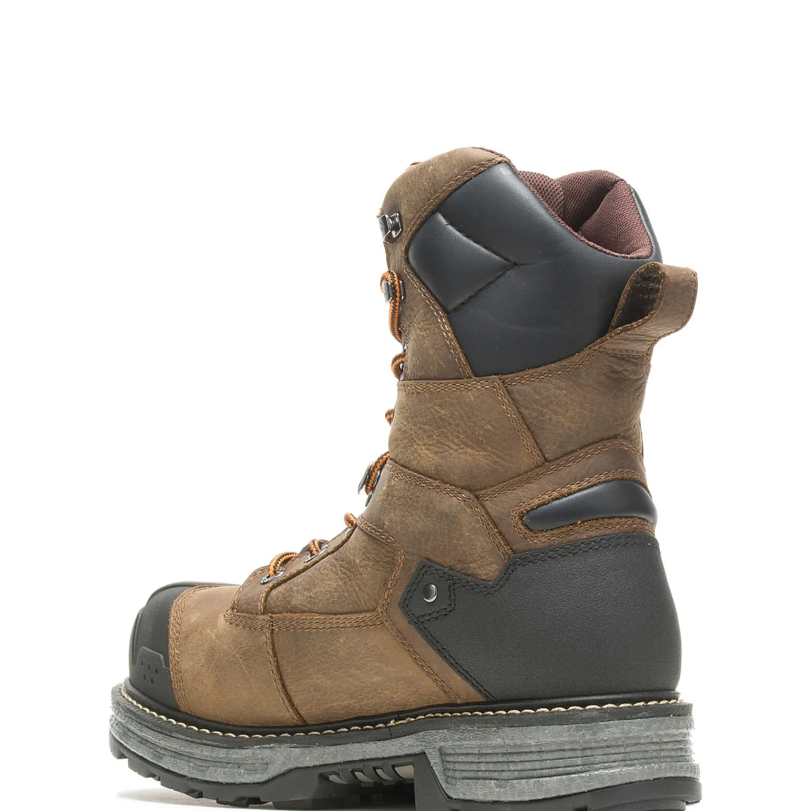 Ultraspring|Safety Toe<Wolverine Hellcat UltraSpring™ Heavy Duty 8" CarbonMAX® Work Boot Brown