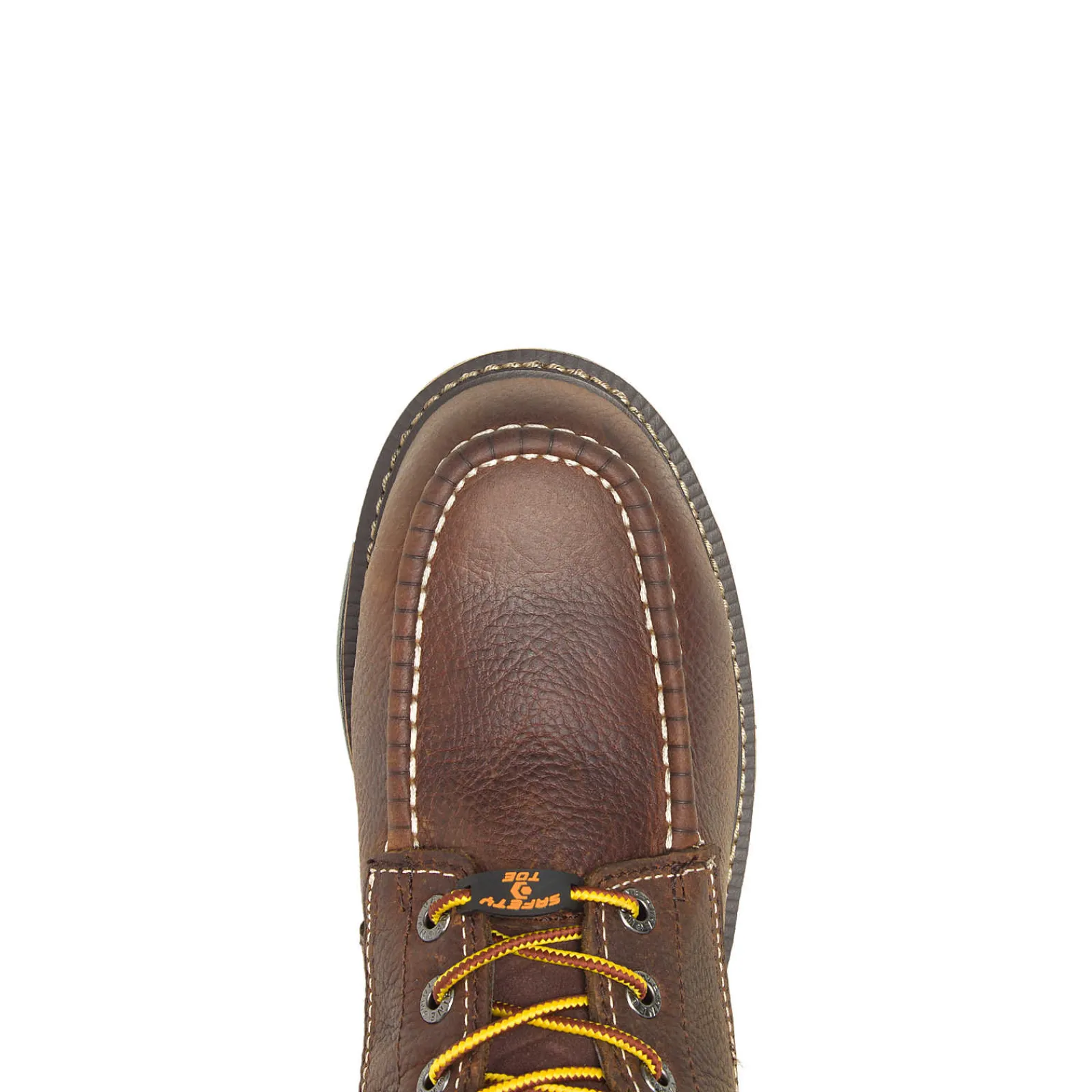 Waterproof|DuraShocks<Wolverine I-90 DuraShocks® Moc-Toe CarbonMAX® 6" Work Boot Brown