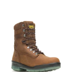 Waterproof|Soft Toe<Wolverine I-90 DuraShocks&reg; Waterproof Insulated 8" Work Boot Stone