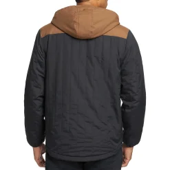 Jackets|Outerwear<Wolverine I-90 Insulated Hooded Jacket Black