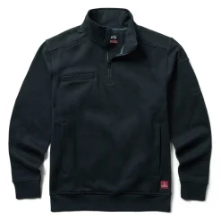 Hoodies & Pullovers|Hoodies & Pullovers<Wolverine Job Shirt Quarter Zip Black