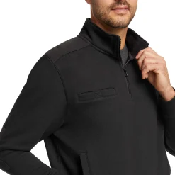 Hoodies & Pullovers|Hoodies & Pullovers<Wolverine Job Shirt Quarter Zip Black