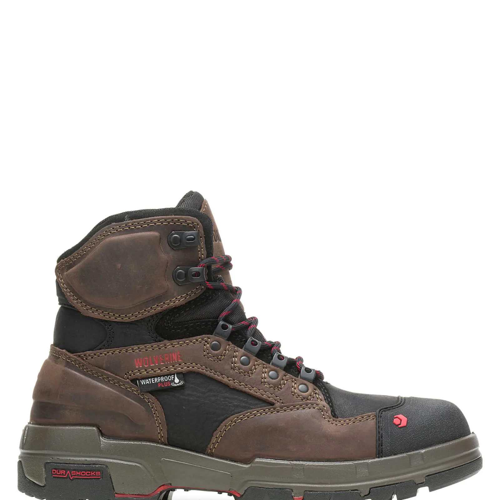 Waterproof|Work Boots<Wolverine Legend DuraShocks® CarbonMAX® 6" Boot Dark Brown