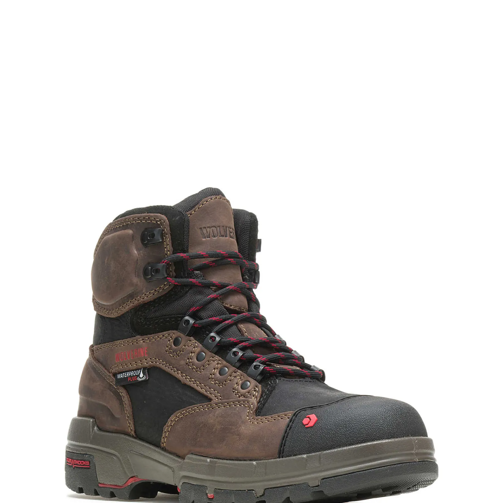 Waterproof|Work Boots<Wolverine Legend DuraShocks® CarbonMAX® 6" Boot Dark Brown