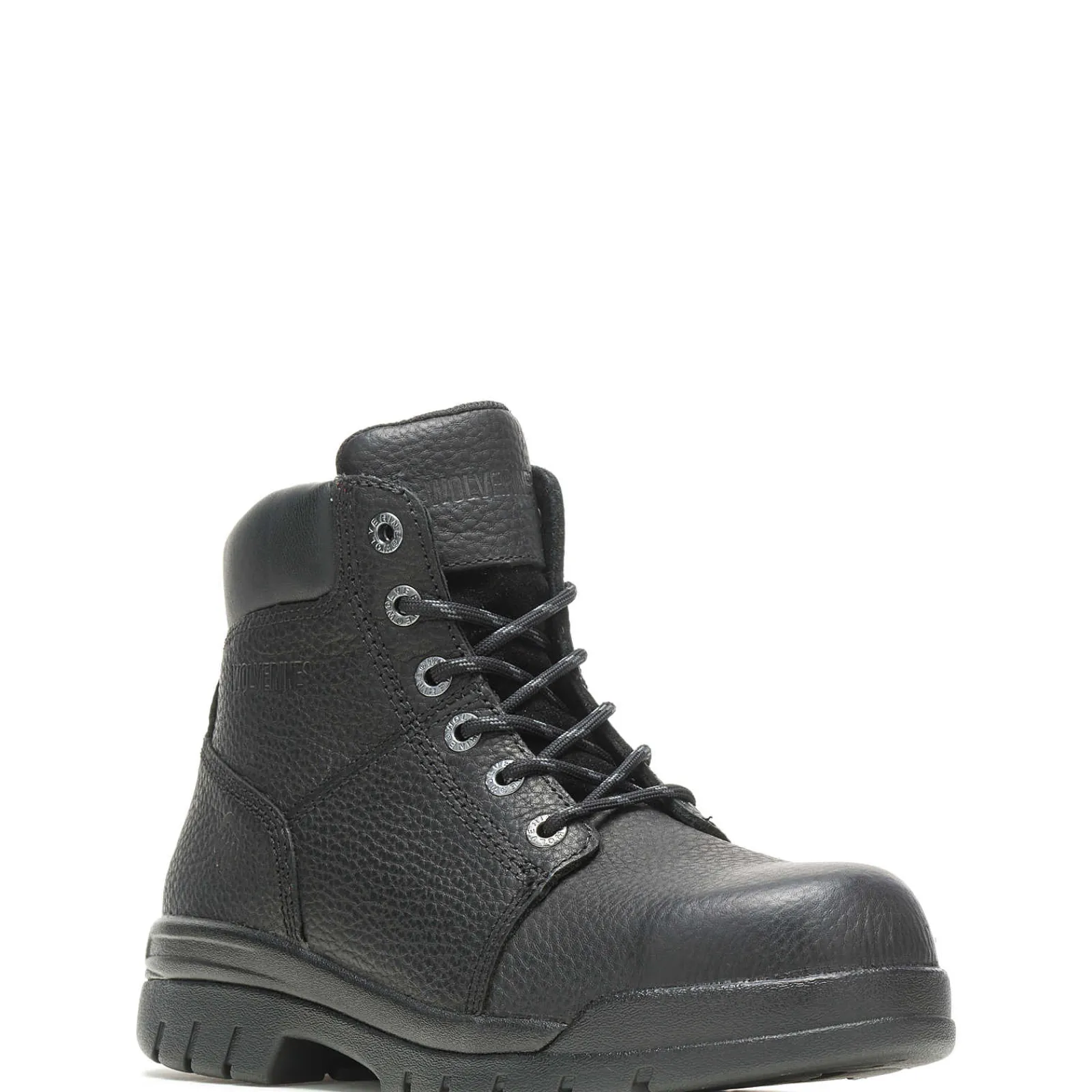 Work Boots|Safety Toe<Wolverine Marquette Steel-Toe 6" Work Boot Black