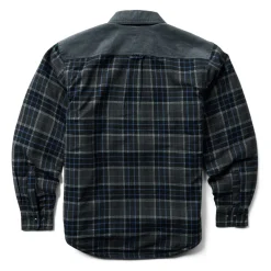 Jackets|Outerwear<Wolverine Marshall II Sherpa Lined Zip Shirt-Jac Granite Plaid