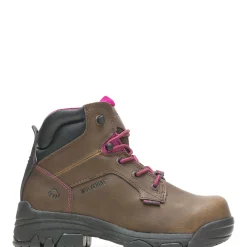 Safety Toe|Work Boots<Wolverine Merlin Waterproof Composite-Toe 6" Work Boot Brown
