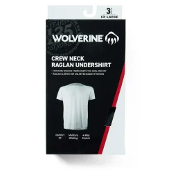T-Shirts|Baselayers & Underwear<Wolverine Multipack Crew Neck Undershirt Black