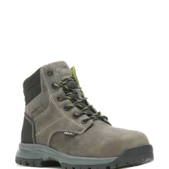Safety Toe|Work Boots<Wolverine Piper 6" Composite-Toe Work Boot Charcoal Grey