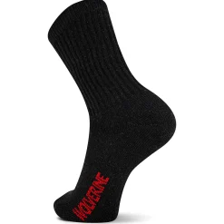 Socks|Socks<Wolverine 4-PK Cotton Crew Sock Black