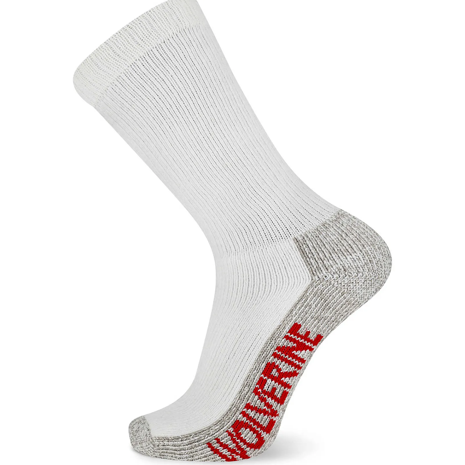 Socks|Socks<Wolverine 2-PK Steel-Toe Cotton Crew Sock White