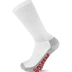 Socks|Socks<Wolverine 2-PK Steel-Toe Cotton Over-the-Calf Sock White