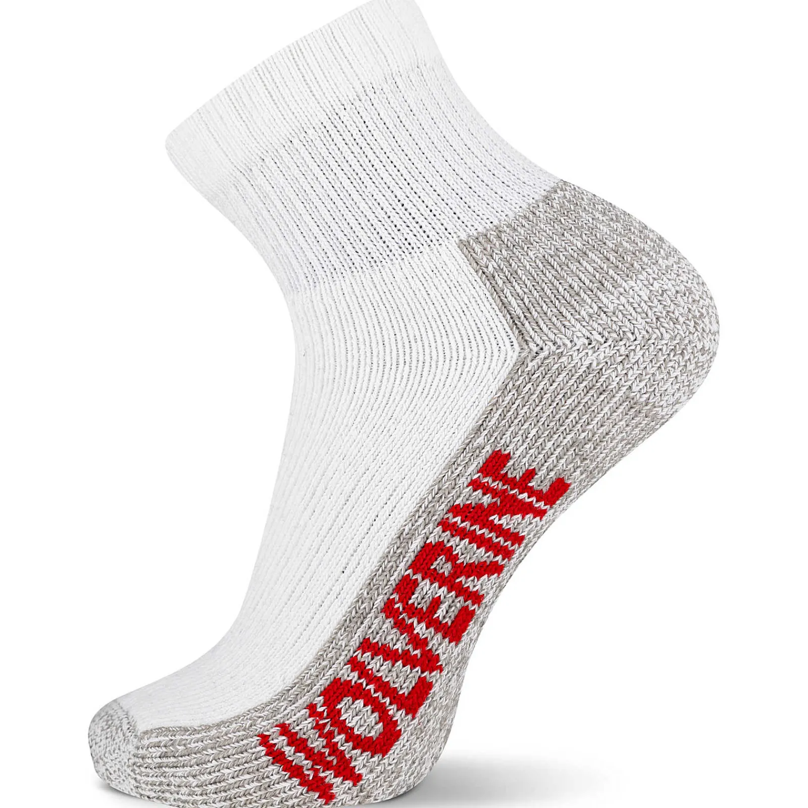 Socks|Socks<Wolverine 2-PK Steel-Toe Cotton Quarter Sock White