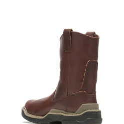 Work Boots|DuraShocks<Wolverine Raider DuraShocks® CarbonMAX® Wellington Peanut