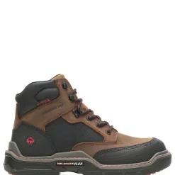 Waterproof|Work Boots<Wolverine Raider DuraShocks® Heavy Duty 6" CarbonMAX® Work Boot Brown
